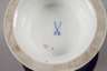Meissen Trichtervase Kobaltrand
