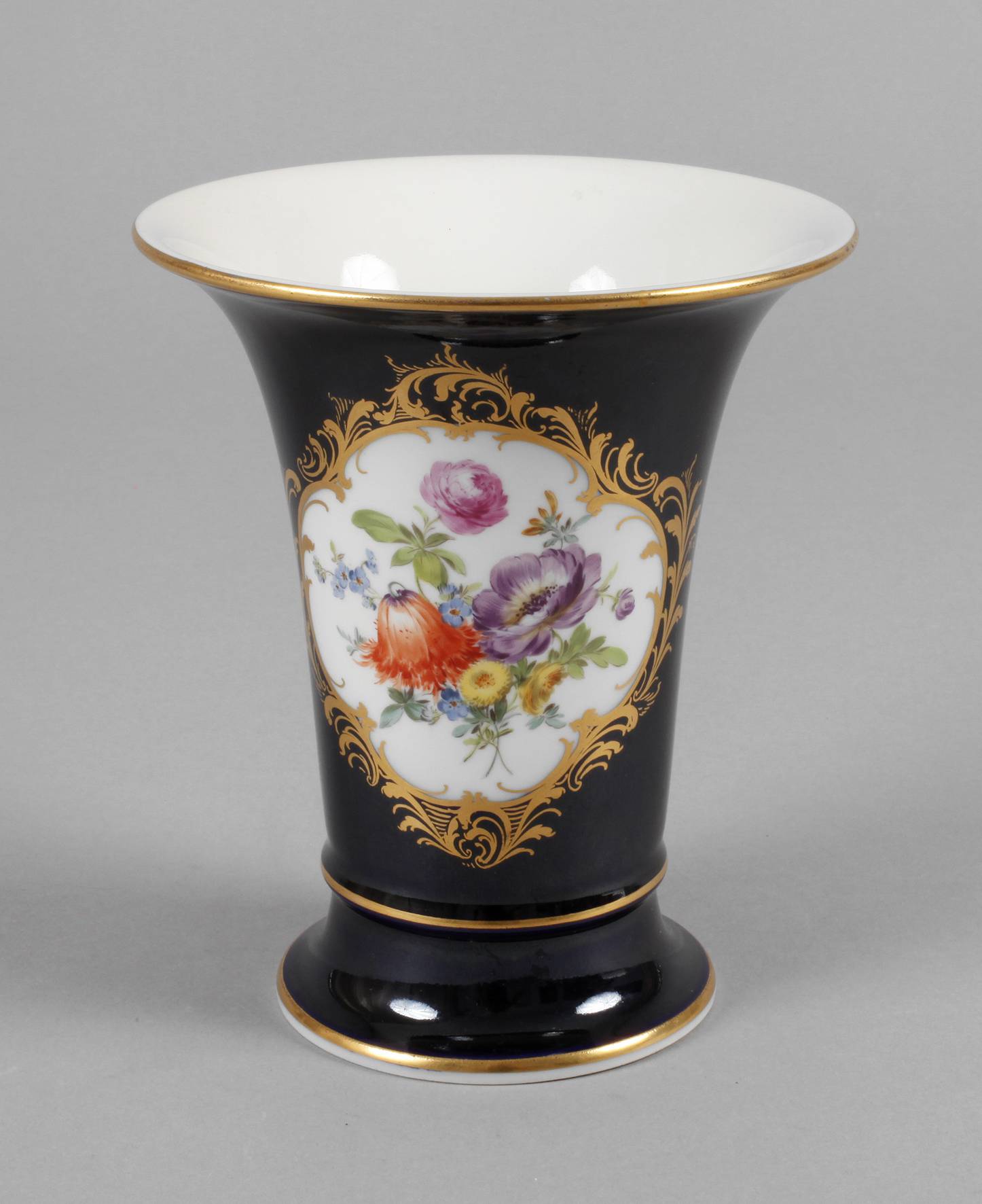 Meissen Vase Kobalt