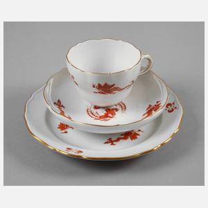 Meissen Gedeck roter Drache