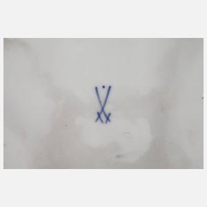 Meissen Teller roter Drache