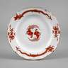 Meissen Teller roter Drache