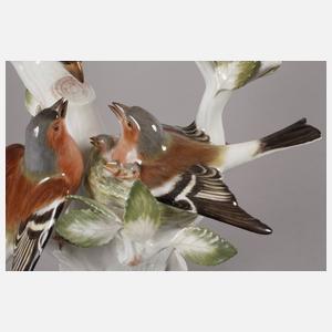 Meissen ”Finken mit Sperber am Nest”