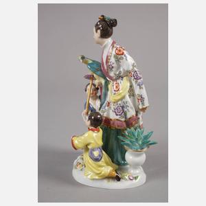 Meissen ”Japaner mit Kindern”
