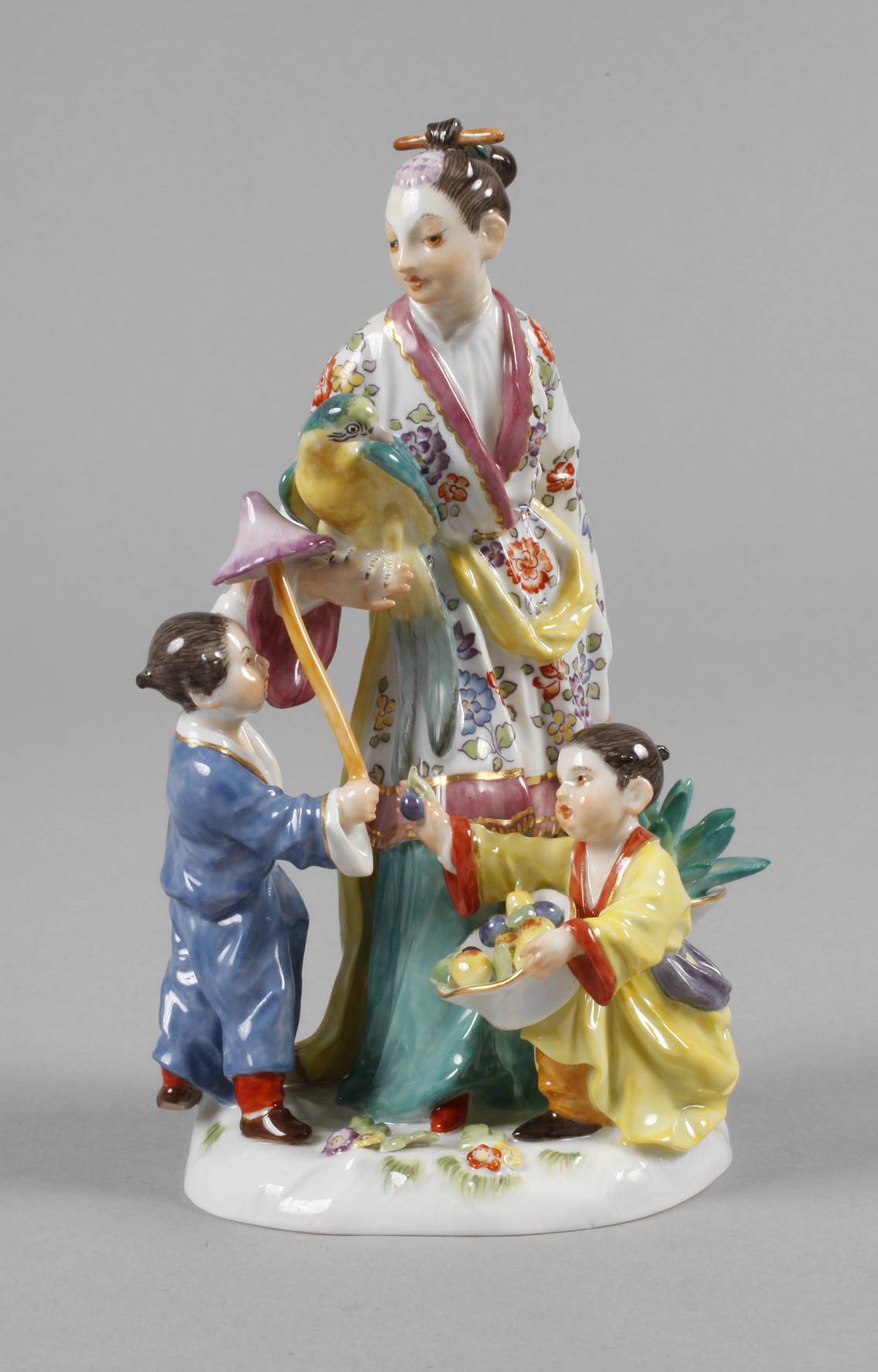 Meissen ”Japaner mit Kindern”