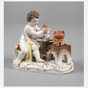 Meissen Allegorie ”Das Feuer”