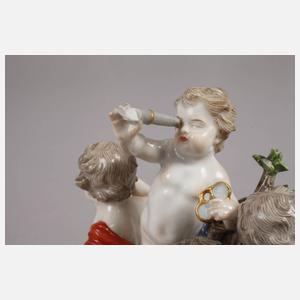 Meissen Allegorie ”Die fünf Sinne”