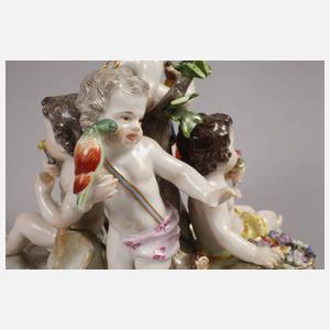 Meissen Allegorie ”Die fünf Sinne”