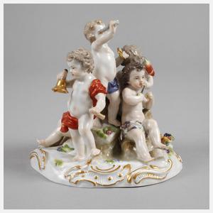 Meissen Allegorie ”Die fünf Sinne”