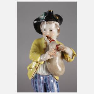 Meissen Gärtnerkind mit Dudelsack