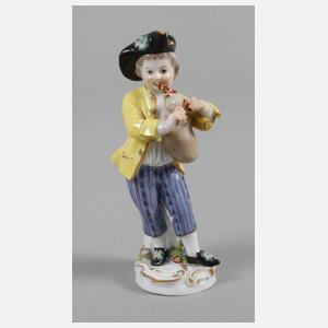 Meissen Gärtnerkind mit Dudelsack