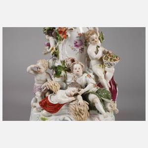 Meissen Tafelaufsatz mit Sockel