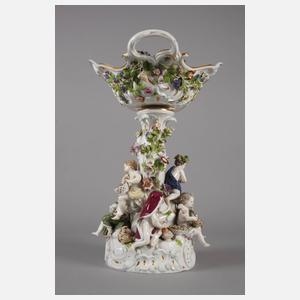 Meissen Tafelaufsatz mit Sockel