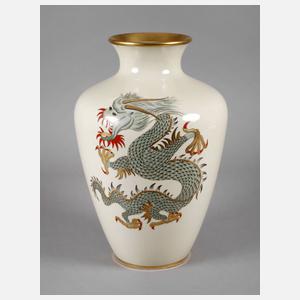 Rehau Bodenvase mit Drachenmotiv