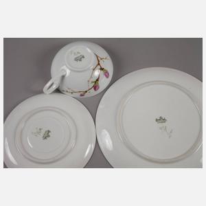 Rosenthal zwei Gedecke Handmalerei