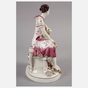 Schwarzburg ”Figur mit Rosenkorb”