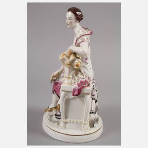 Schwarzburg ”Figur mit Rosenkorb”