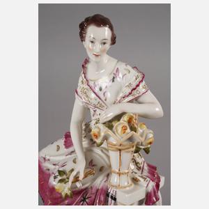 Schwarzburg ”Figur mit Rosenkorb”