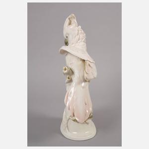 Schwarzburger Werkstätten großer Papagei