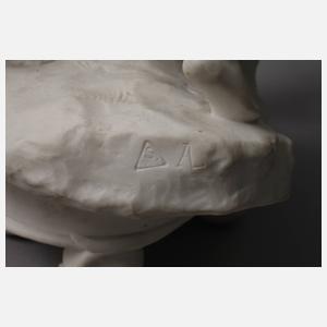 Sevres großer Tafelaufsatz mit Putten