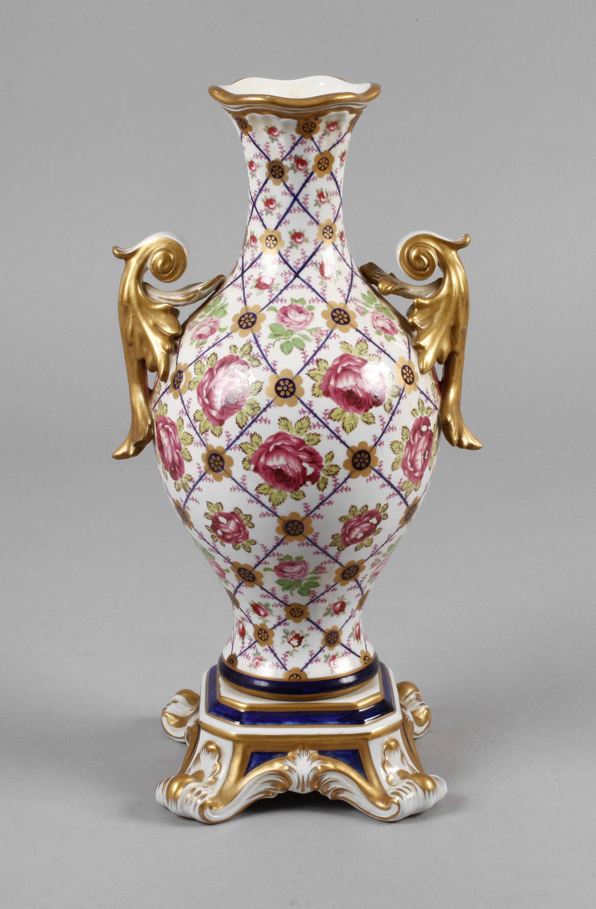 Sevres Vase Rosendekor