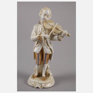 Sitzendorf Rokokofigur Violinist