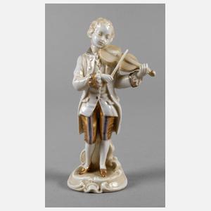 Sitzendorf Rokokofigur Violinist