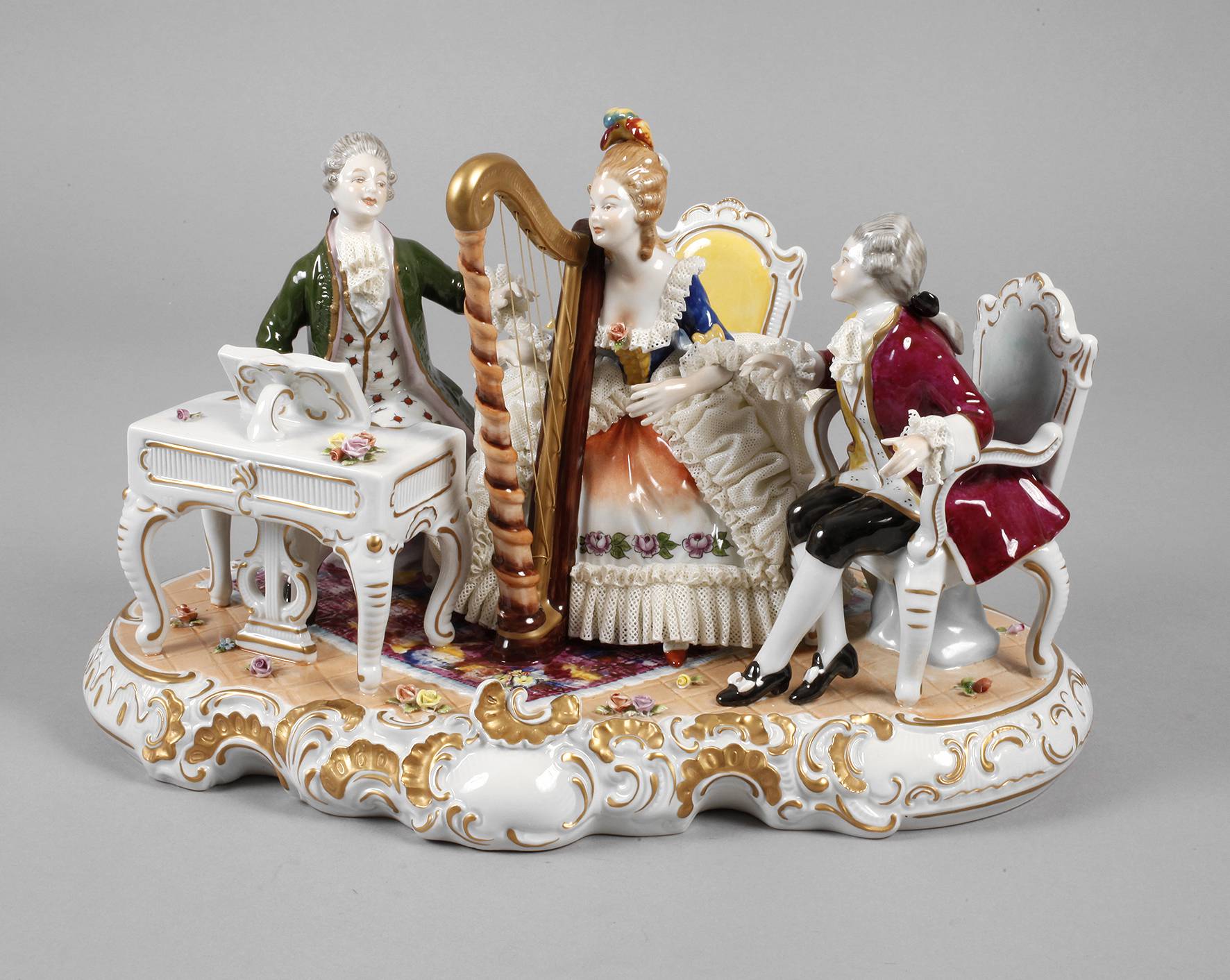 Unterweißbach große Figurengruppe Rokoko