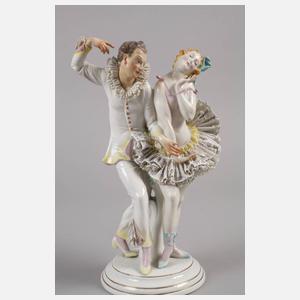 Volkstedt Figurengruppe Karneval