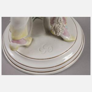 Volkstedt Figurengruppe Karneval