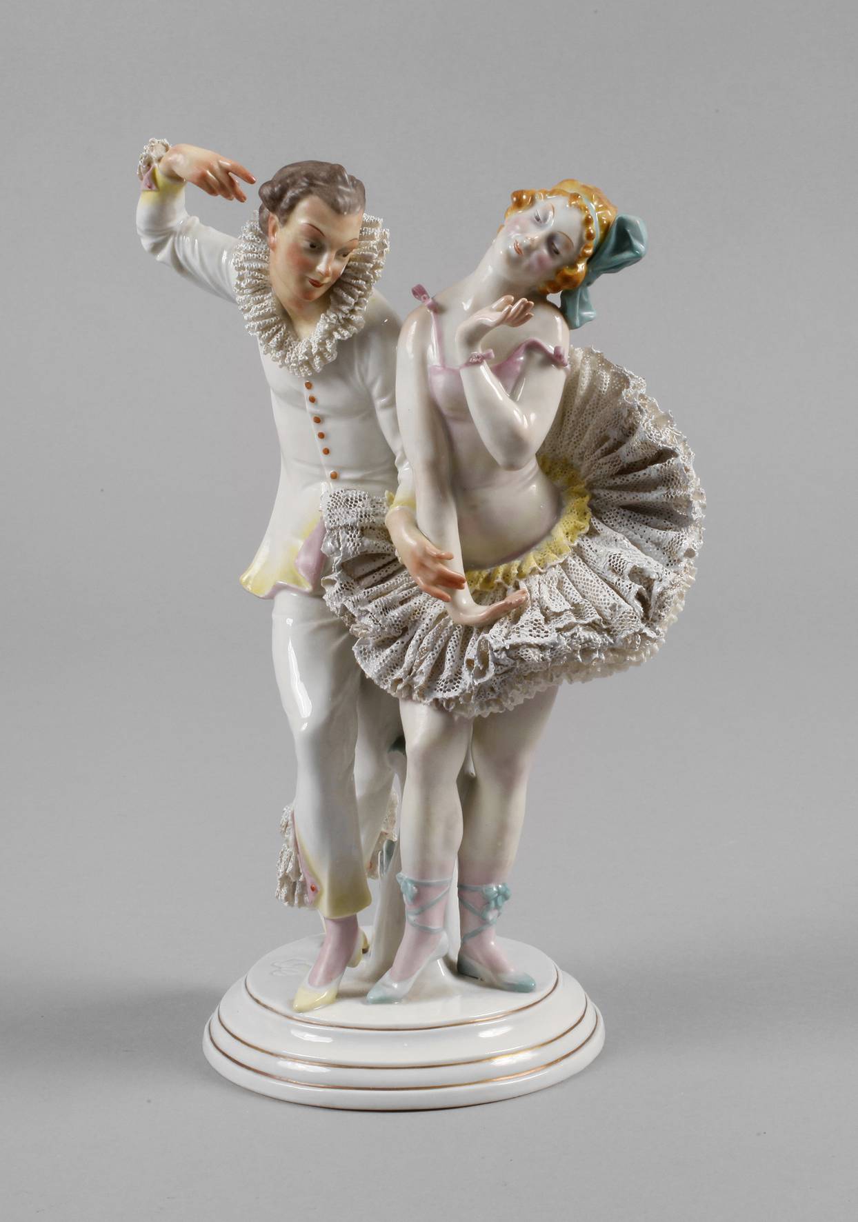 Volkstedt Figurengruppe Karneval