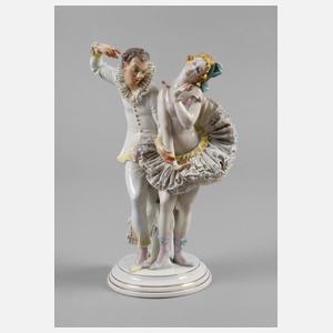 Volkstedt Figurengruppe Karneval