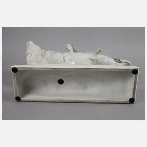 Ens Volkstedt übergroße Figur Europa auf dem Stier