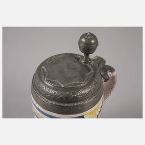 Erfurter Fayencewalzenkrug