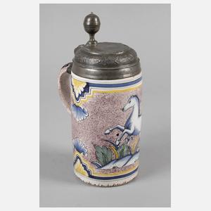 Erfurter Fayencewalzenkrug