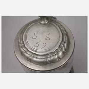 Jagdlicher Bierkrug Biedermeier