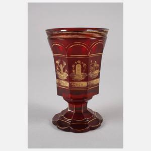 Biedermeier-Andenkenbecher