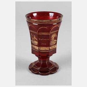 Biedermeier-Andenkenbecher