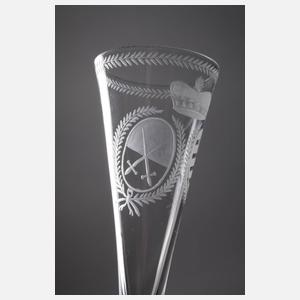 Sieben Sektflöten Augustus Rex