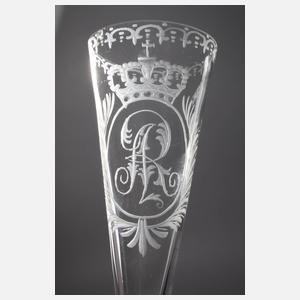 Sieben Sektflöten Augustus Rex