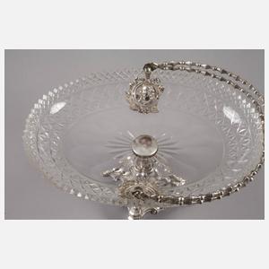 Biedermeier Silbertazza