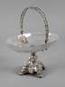 Biedermeier Silbertazza