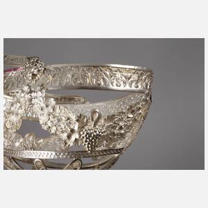 Klassizistisches Silberkörbchen