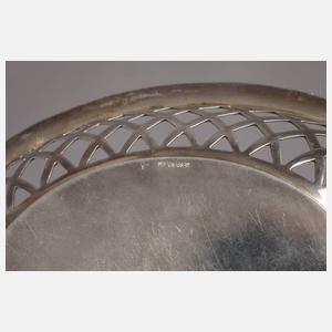 Klassizistisches Silberschälchen