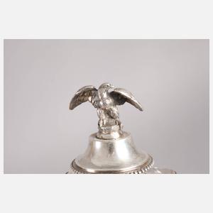 Paris Tintenfass mit Silbermontierung