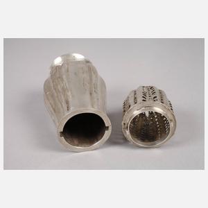 Zuckerstreuer Silber Biedermeier