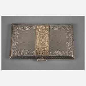 Feines Zigarettenetui Silber
