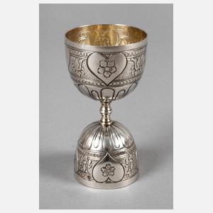 Hochzeitsbecher Silber