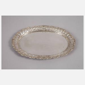 Silber Zucker-/Sahneset