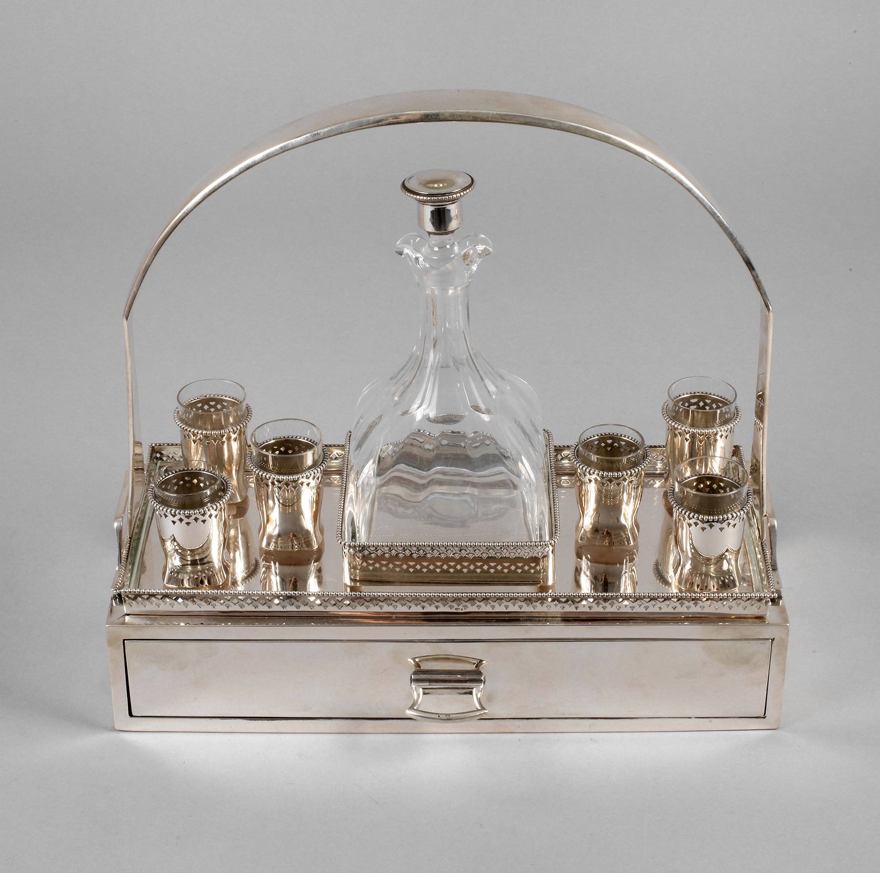 Wien Herrenset Silber