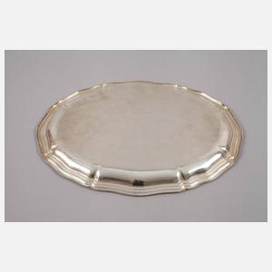 Silbertablett Dresdner Hofmuster